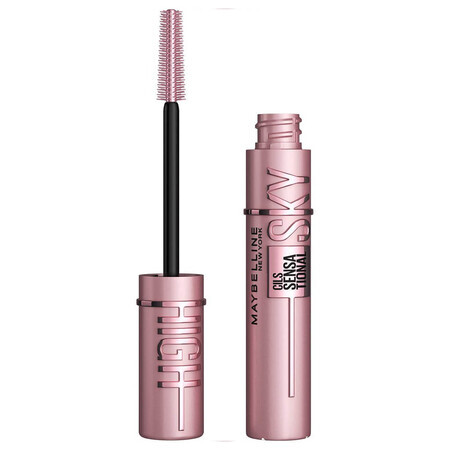 Maybelline Lash Sensational Sky High, lengthening mascara, 01 Very Black, 7.2 g