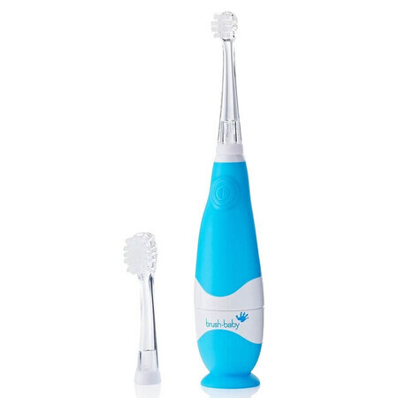 Brush-Baby BabySonic Pro, sonic toothbrush for children, blue, 0-3 years, 1 piece