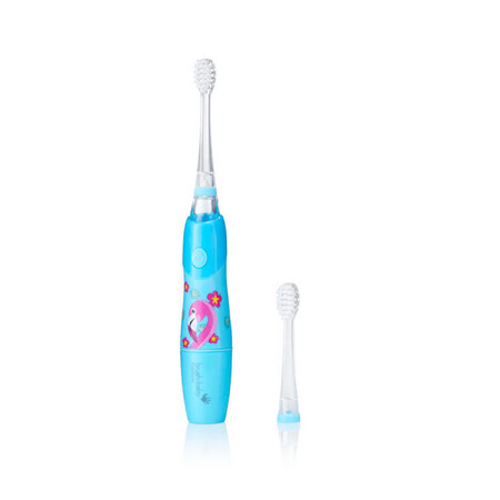 Spazzolino elettrico per bambini Brush-Baby Kidz Sonic 3+ Flaming - Pulizia sonica efficace e divertente per i piccoli.