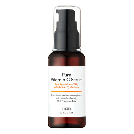 Purito Pure Vitamin C, sérum éclaircissant à la vitamine C, 60 ml