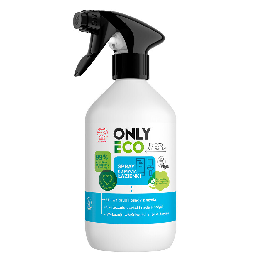 OnlyEco, nettoyant pour salle de bain, 500 ml