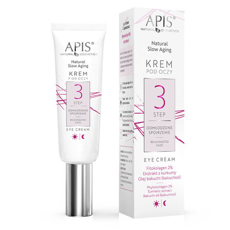 Krem Occhi Apis Naturale Anti-Aging 15ml - Sguardo Ringiovanito, Pelle Giovane, Con Formula Passo 3