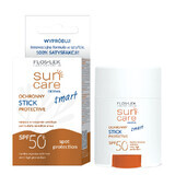 Flos-Lek Sun Care Derma Smart, stick protecteur, SPF 50+, 16 g