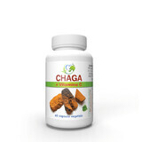 Chaga 450 mg + Vitamine C, 60 capsules, Justin Pharma