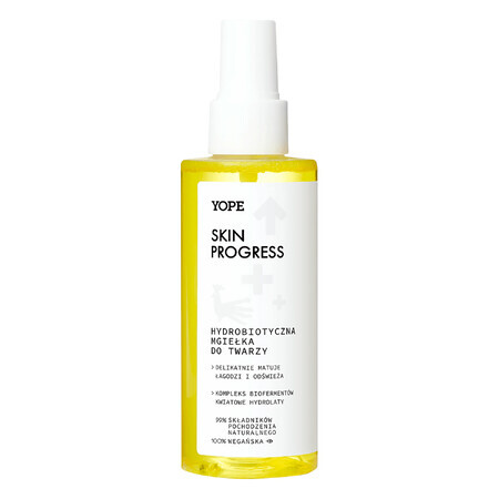 Yope Skin Progress, ceață facială hidrobiotică, 150 ml