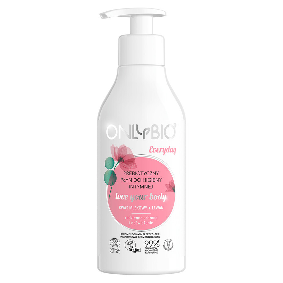 OnlyBio Everyday, liquide d&#39;hygiène intime prébiotique, 250 ml