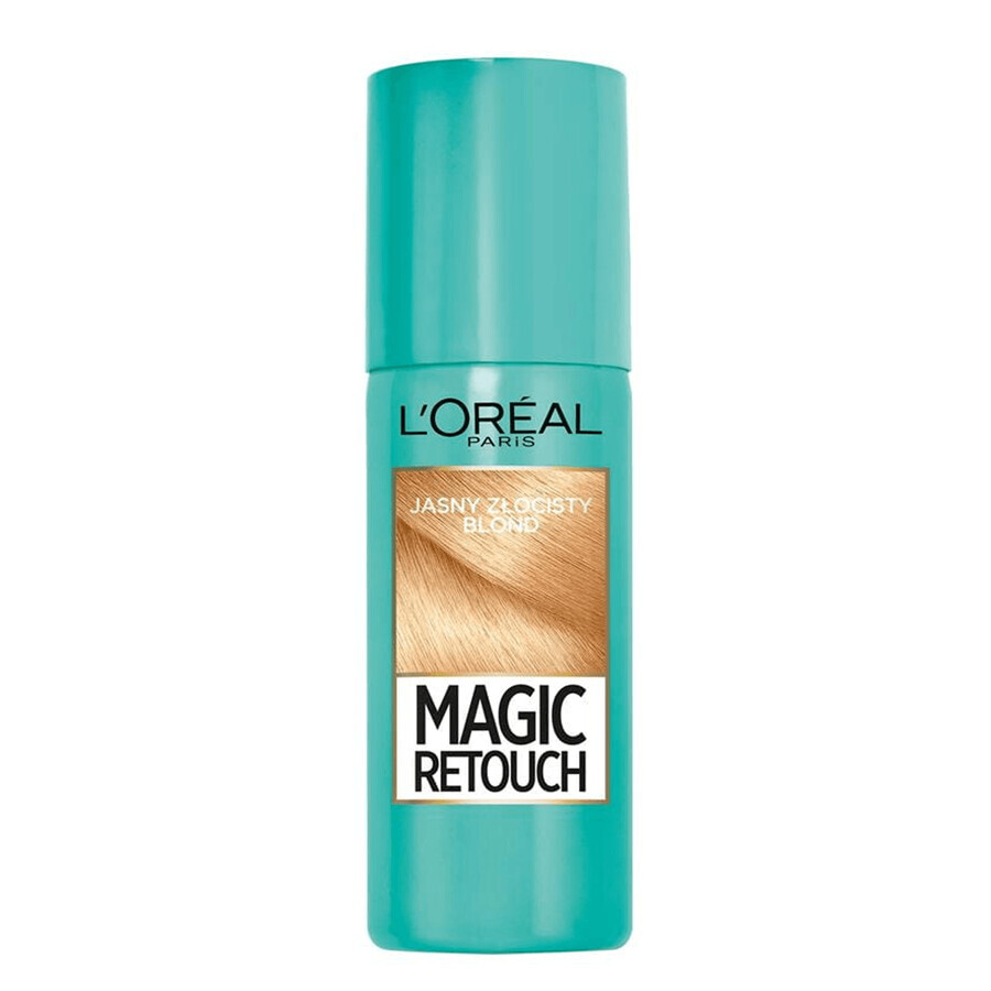 L'Oréal Magic Retouch, spray retocador de raíces, nº 9 rubio dorado claro, 75 ml