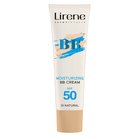 Crema BB Idratante con SPF 50 nel tono 01 Naturale, 30 ml.