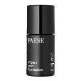 Paese Expert Matt Foundation, gespecialiseerde matterende foundation, 501C True Beige, 30 ml