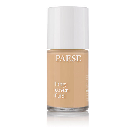 Paese Long Cover Fluid, fond de ten opac, 2.5 Warm Beige, 30 ml