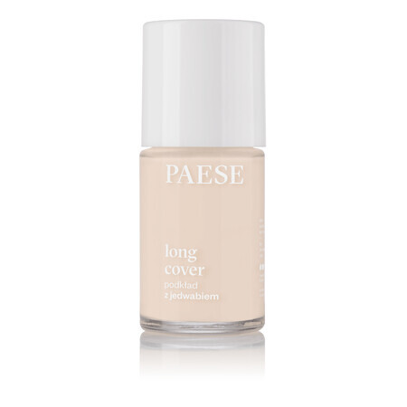 Paese Long Cover, fond de ten cu mătase, 01N Porcelain, 30 ml