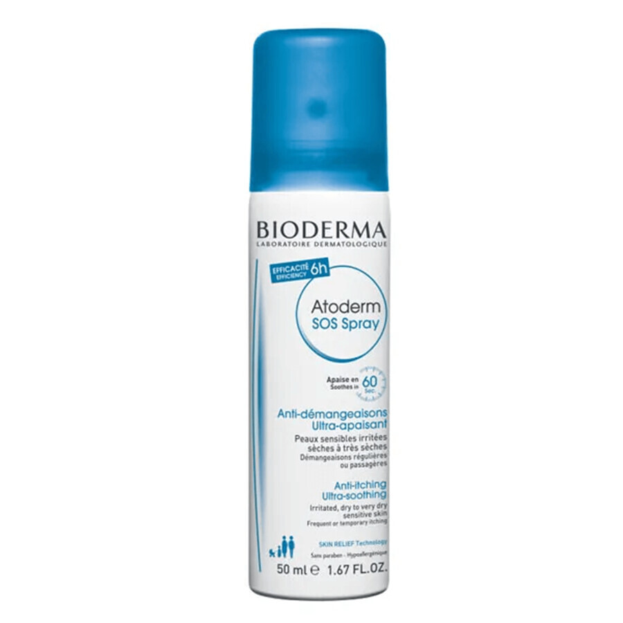 Kit Bioderma Atoderm, ulei de duș, 200 ml + cremă de corp, 200 ml + cremă de mâini, 50 ml