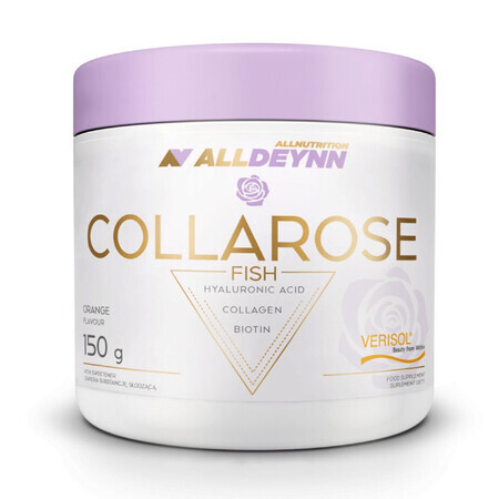 Allnutrition Alldeynn CollaRose Pește CollaRose, aromă de portocale, 150 g