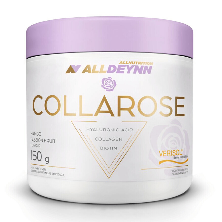 Allnutrition Alldeynn CollaRose, arôme mangue-passion, 150 g