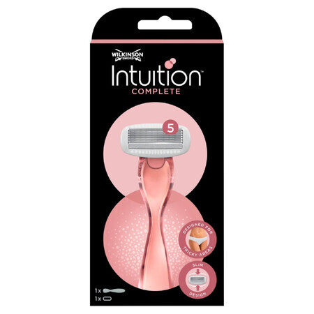 Wilkinson Sword Intuition Complete, rasoir pour femme, 1 pièce