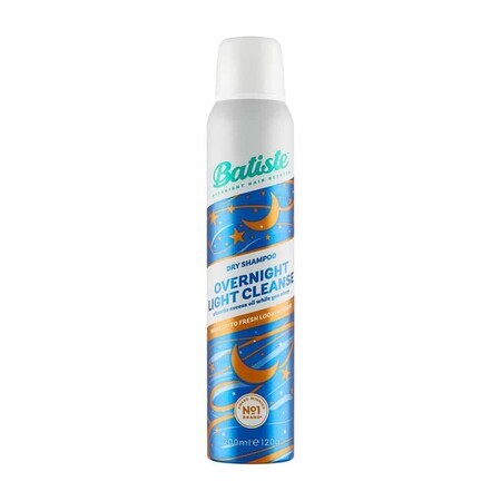 Batiste Nachtlicht Reinigung Trockenshampoo für Haare, 200ml