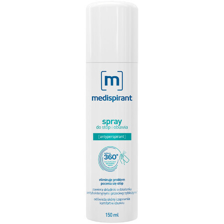 Medispirant spray for feet and shoes, 150 ml