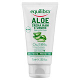 Equilibra Aloe, hand and nail cream, 75 ml