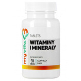 MyVita Vitaminen- en Mineralencomplex Max, 30 tabletten