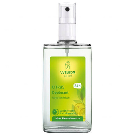 Weleda, déodorant agrumes, 100 ml