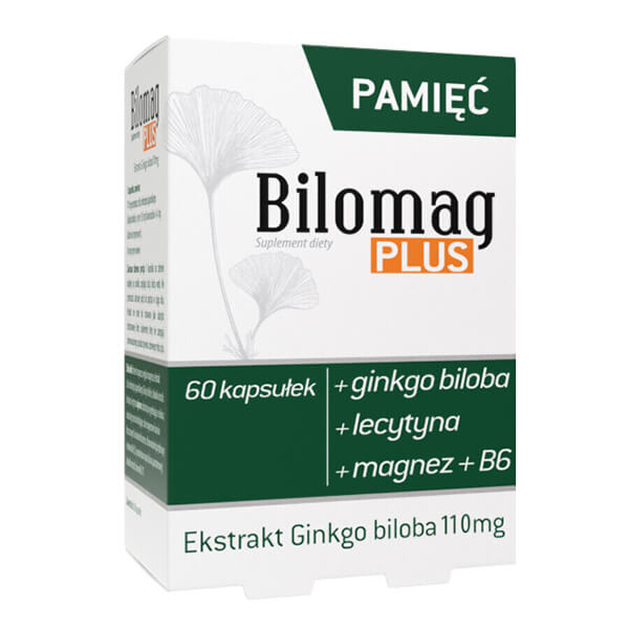 Bilomag Plus, 60 gélules