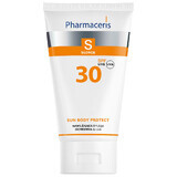 Pharmaceris S, Sun Body Protect, émulsion protectrice et hydratante pour bains de soleil SPF 30, 150 ml