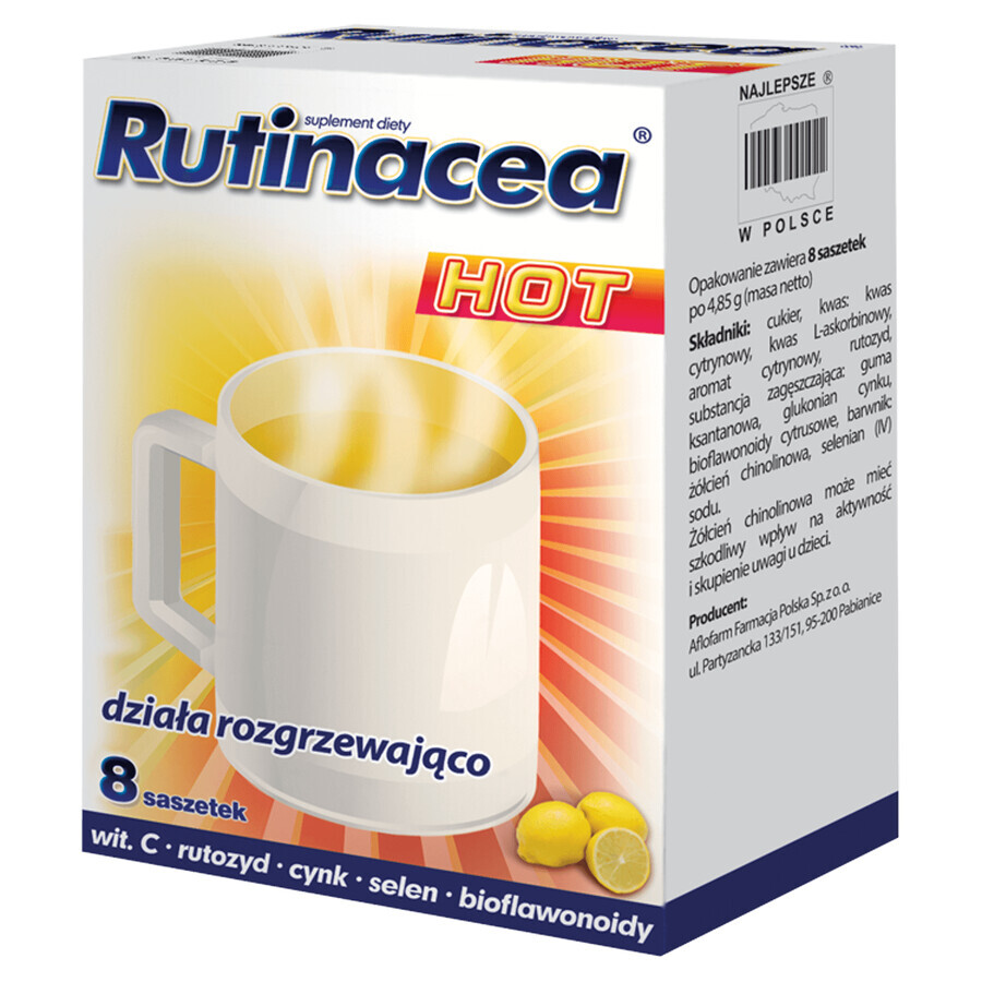 Rutinacea Hot, 8 sobres