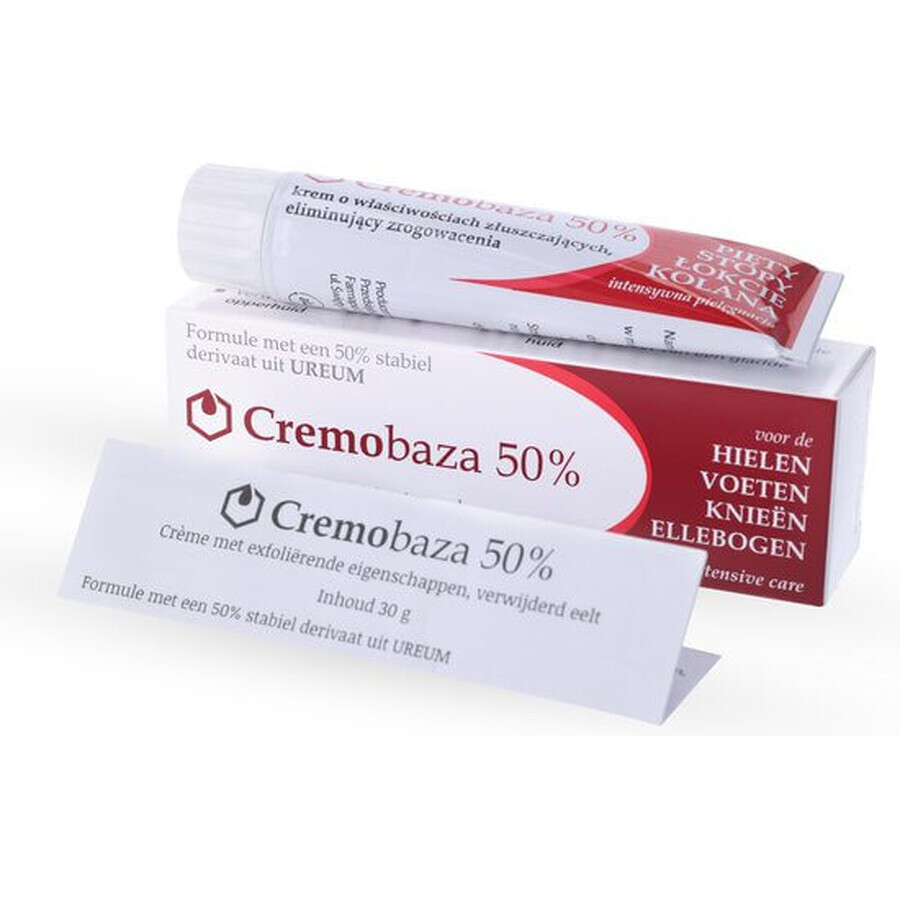 Cremobaza 50%, crème aux propriétés exfoliantes éliminant les callosités, 30 g