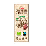 Organic dark chocolate 73% cocoa, 25g, Pronat