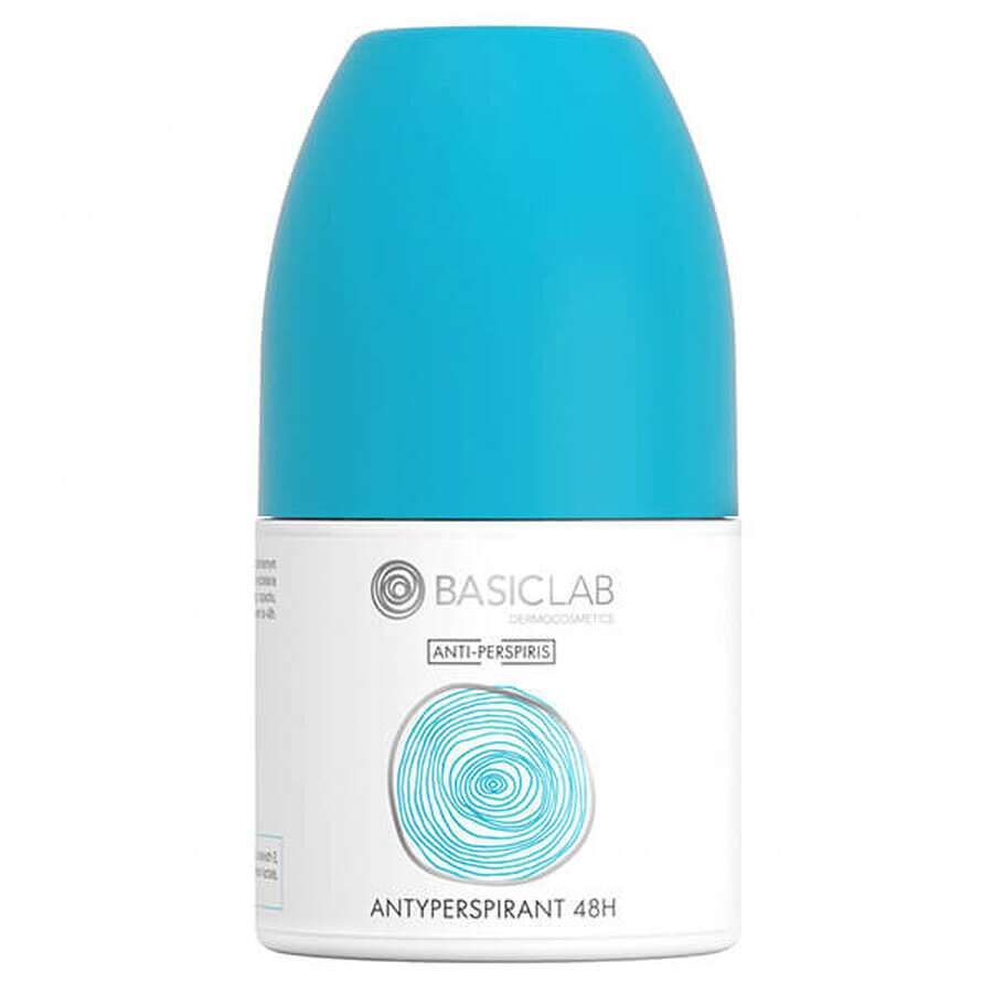 BasicLab Anti-Perspiris, antiperspirant roll-on 48h, 60 ml