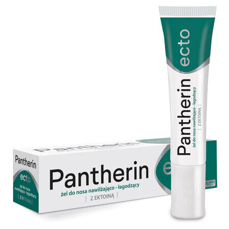 Pantherin Ecto, moisturizing and soothing nasal gel with ectoin, 15 ml