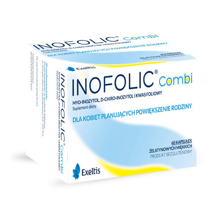 Inofolic Combi, 60 capsules molles