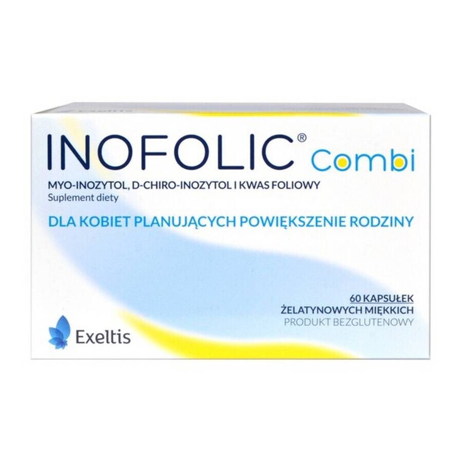 Inofolic Combi, 60 capsules molles