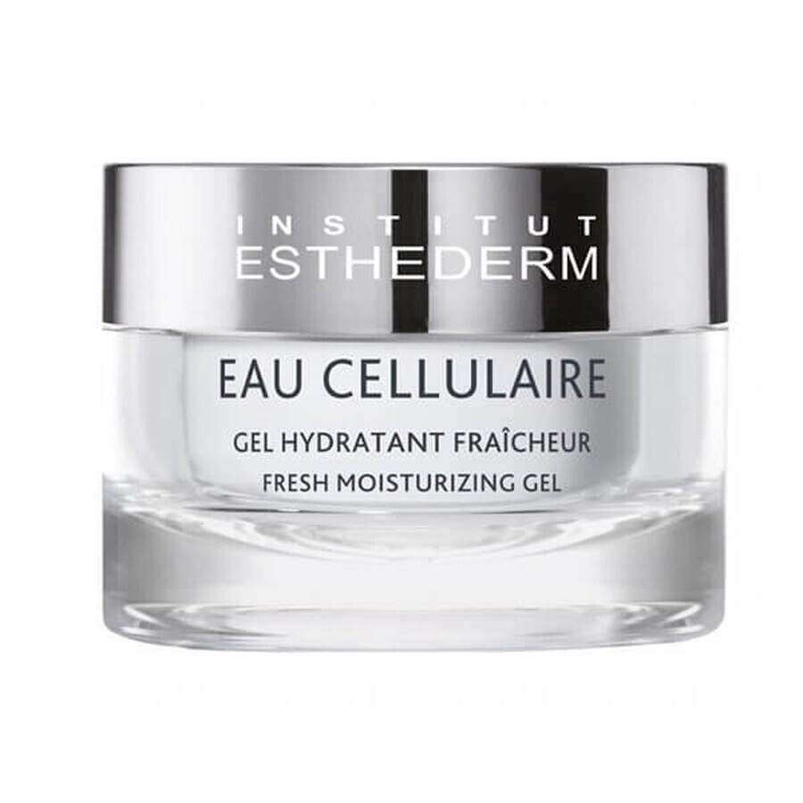 Esthederm Gel Hydratant Frais à l&#39;Eau Cellulaire, gel hydratant visage, 50 ml