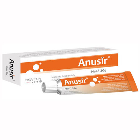 Anusir, pommade pour hémorroïdes, 30 g