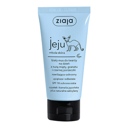 Ziaja, Crema Viso Schiumosa Freschezza Giovane, 50 ml