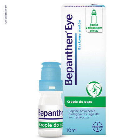 Bepanthen Eye drops, eye drops, bottle, 10 ml