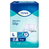 Pannolini Tena Slip ProSkin Plus OTC Edition, taglia L, 10 pezzi - Lunga durata!