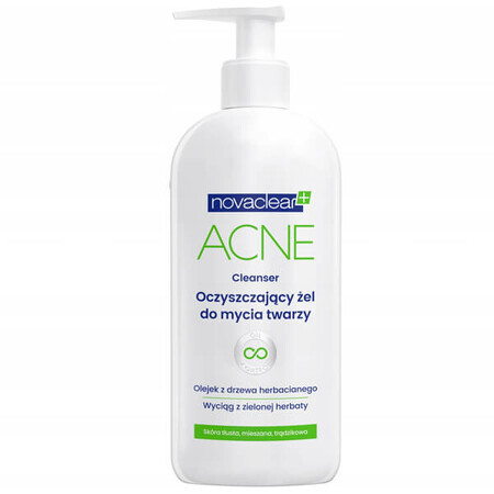 Novaclear Acne Cleanser, gel nettoyant visage, 150 ml