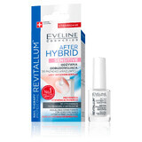 Eveline Cosmetics Nail Therapy Revitalum After Hybrid, après-shampooing durcisseur pour ongles, 12 ml