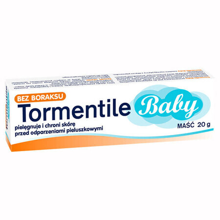 Tormentil Baby Creme, 20g - Beruhigende Pflege für empfindliche Babyhaut