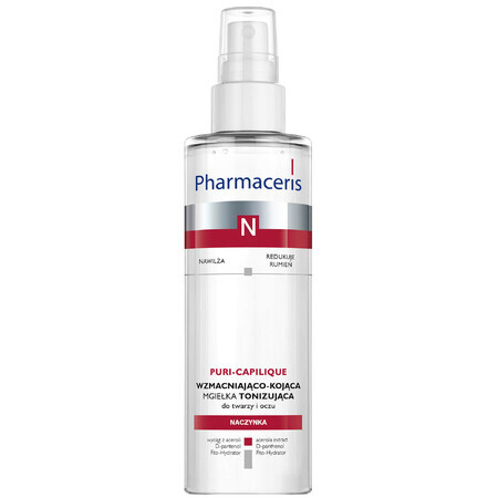 Pharmaceris N Puri-Capilique, brume tonique délicate qui renforce les vaisseaux sanguins, 200 ml