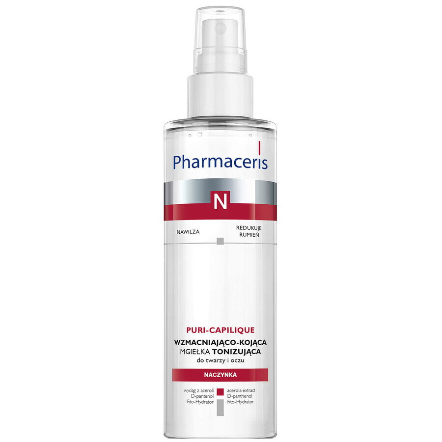 Pharmaceris N Puri-Capilique, brume tonique délicate qui renforce les vaisseaux sanguins, 200 ml