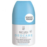 Iwostin Deocare Mineral, antitranspirante roll-on para pieles sensibles, 50 ml