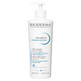 Bioderma Atoderm Intensive Baume, baume émollient apaisant, peaux sèches et atopiques, dès la naissance, 500 ml