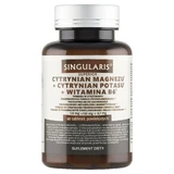 Singularis Supérieur Citrate de Magnésium + Citrate de Potassium + Vitamine B6, 60 comprimés pelliculés
