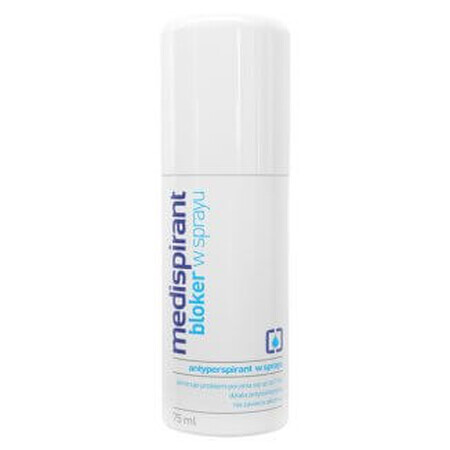 Medispirant, spray blocant, antiperspirant, 75 ml