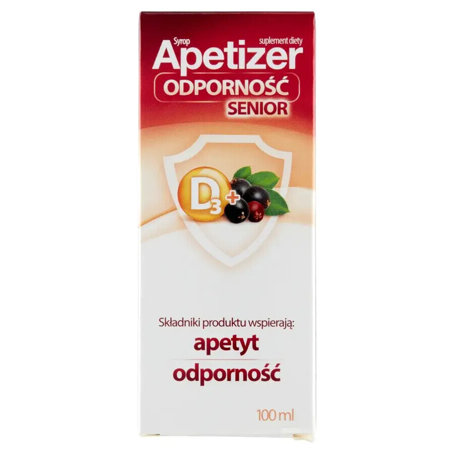 Sciroppo di potenziamento immunitario per anziani, 100 ml.