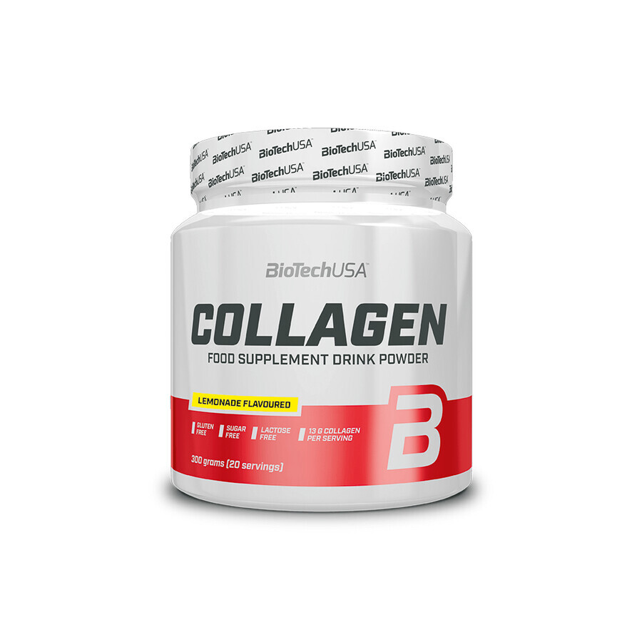 Collagen Lemonade, 300 grammes, BioTech USA