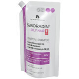 Seboradin Oily Hair, shampoing pour cheveux gras sujets à la chute, recharge, 400 ml